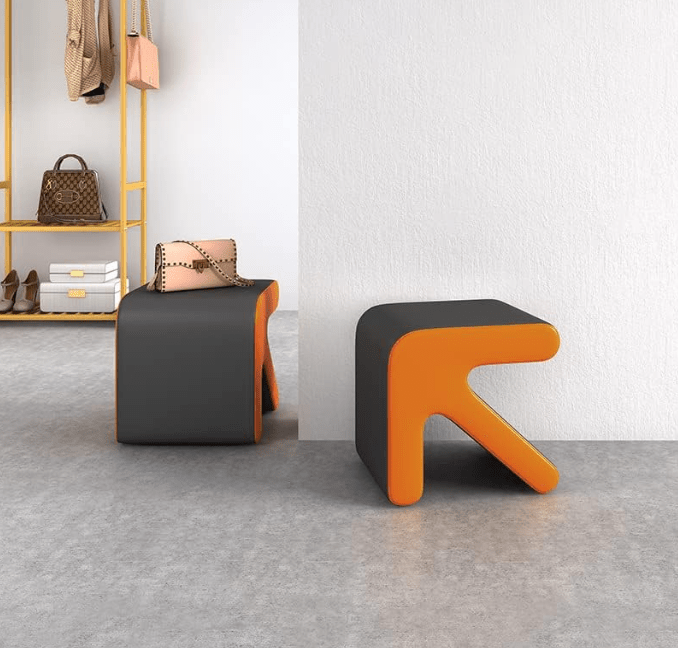 1 Pcs Entry Shoe Sofa Stool  - 1474