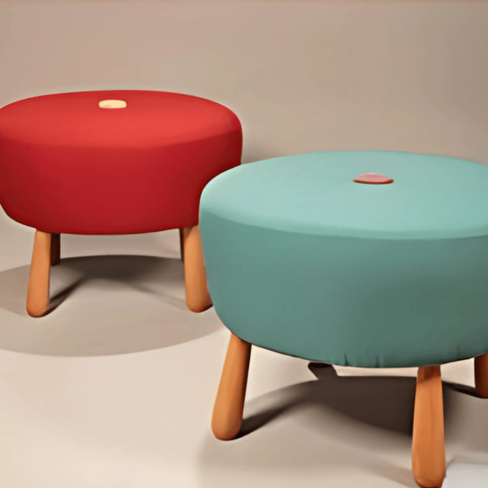 1 Seater Elegant Round Stool- 1502
