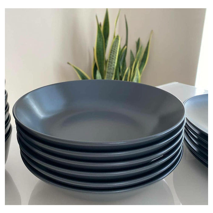 24-Pc Dinner Set - Black
