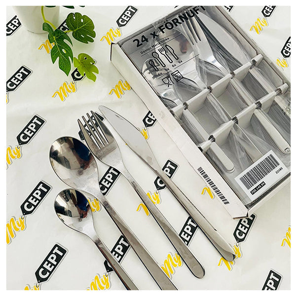 24-Pc Cutlery Set